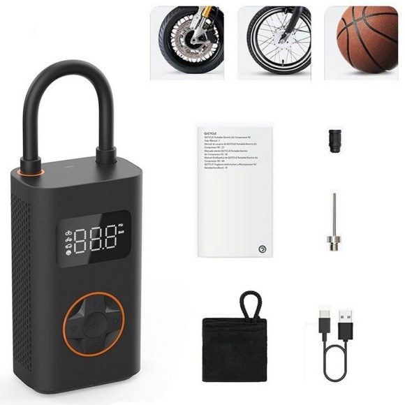 Портативный насос Xiaomi QiCycle Pump N2 (QJCQBN2) Портативный насос Xiaomi QiCycle Pump N2 (QJCQBN2)