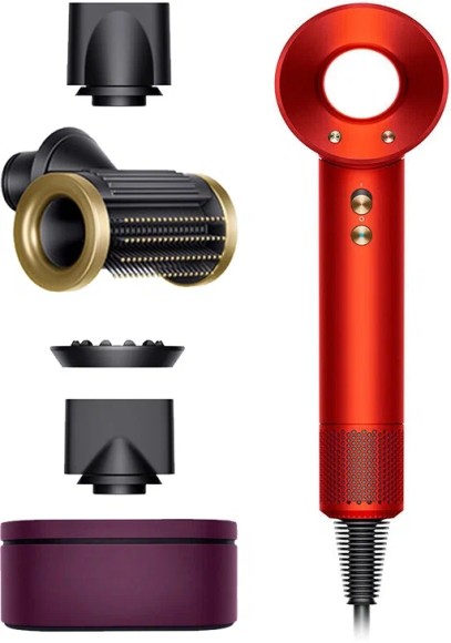 Фен Dyson Supersonic HD15+кейс Topaz/Orange