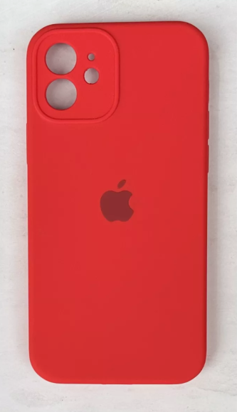 Чехол-накладка для iPhone 11 Silicone Case красный