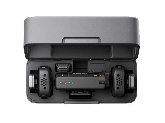 Беспроводной микрофон DJI Mic Mini (2 TX + 1 RX) (Черный) Беспроводной микрофон DJI Mic Mini (2 TX + 1 RX) (Черный)