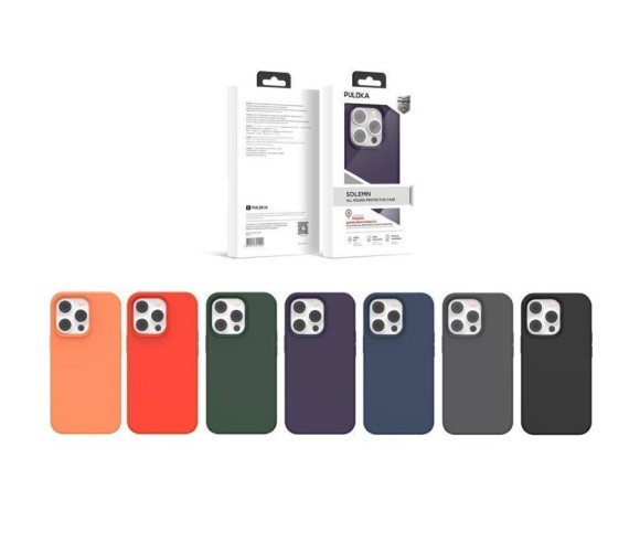 Чехол-накладка для iPhone 16 Puloka SG-01 Magsafe Blue Чехол-накладка для iPhone 16 Puloka SG-01 Magsafe Blue