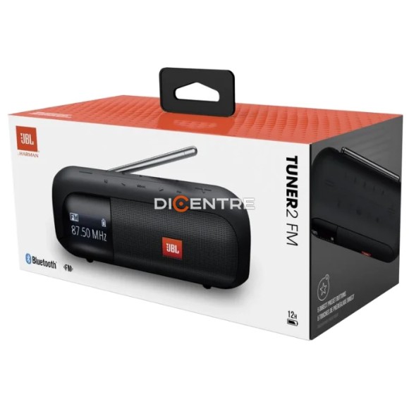 Портативная акустика JBL Tuner 2 (черный, Black) Портативная акустика JBL Tuner 2 (черный, Black)