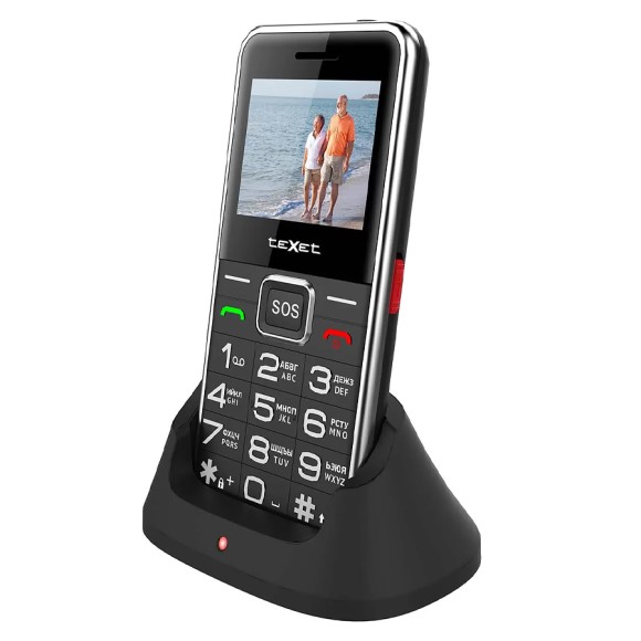 Телефон teXet TM-B319 (черный) Телефон teXet TM-B319 (черный)