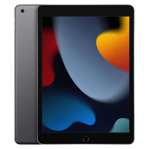 Планшет Apple iPad 10.2 MK473, 2021, 64 ГБ, Wi-Fi + Cellular, iPadOS (темно-серый)
