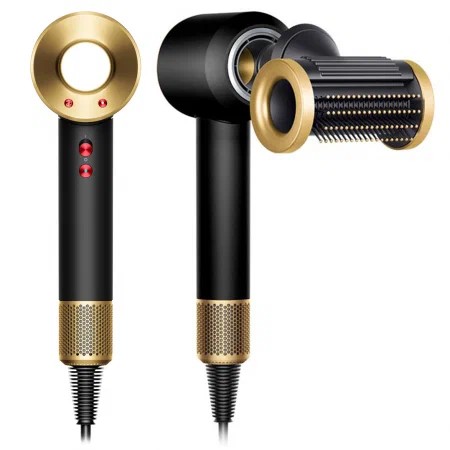 Фен Dyson Supersonic HD15+кейс Onyx/Gold Фен Dyson Supersonic HD15+кейс Onyx/Gold