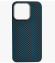 Чехол-накладка для iPhone 15 Pro Max PiBlue DROP сине-черный