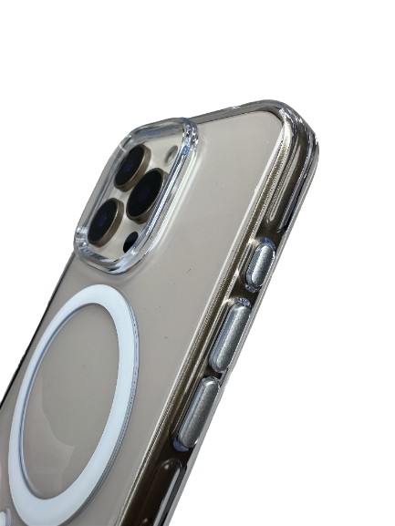 Чехол-накладка для iPhone 16 Pro Max Dfans Design Magnetic Series прозрачный Чехол-накладка для iPhone 16 Pro Max Dfans Design Magnetic Series прозрачный