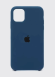 Чехол-накладка для iPhone 11 Pro Silicone Case синий кобальт