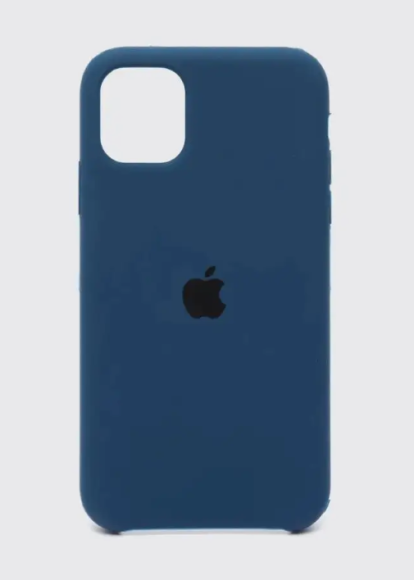 Чехол-накладка для iPhone 11 Pro Silicone Case синий кобальт