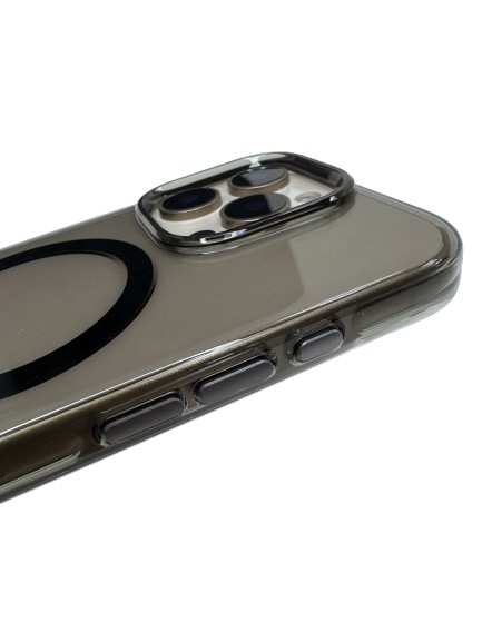 Чехол-накладка для iPhone 16 Pro Max Dfans Design Magnetic Series Black Чехол-накладка для iPhone 16 Pro Max Dfans Design Magnetic Series Black