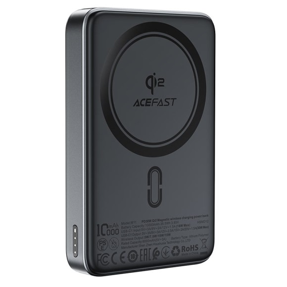 Аккумулятор внешний ACEFAST M11 10000mAh черный