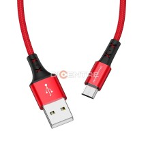 Micro Borofone BX20 2,4A 1м красный