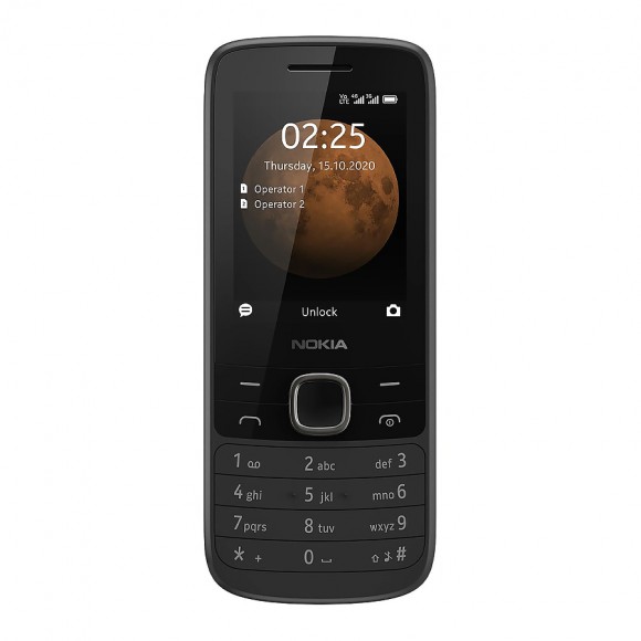 Телефон Nokia 225 Dual Sim (черный)