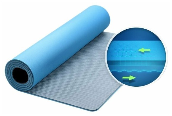 Коврик Xiomi Yunmai Double-Sided  Non-Slip YMYG-T802 Blue Коврик Xiomi Yunmai Double-Sided  Non-Slip YMYG-T802 Blue