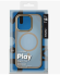 Чехол-накладка для iPhone 16 Pro Max Momax Play Magnetic Case Aluminum Gold