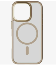 Чехол-накладка для iPhone 16 Pro Max Momax Play Magnetic Case Aluminum Gold