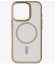 Чехол-накладка для iPhone 16 Pro Max Momax Play Magnetic Case Aluminum Gold