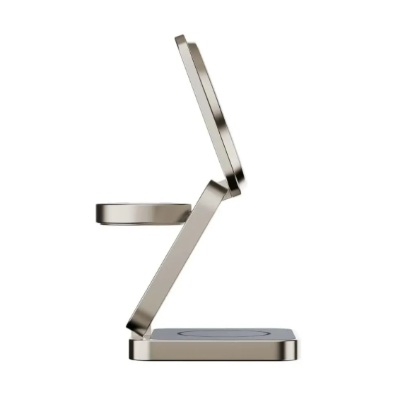 Momax Magnetic Qi2  UD31L 3 in 1 золотой