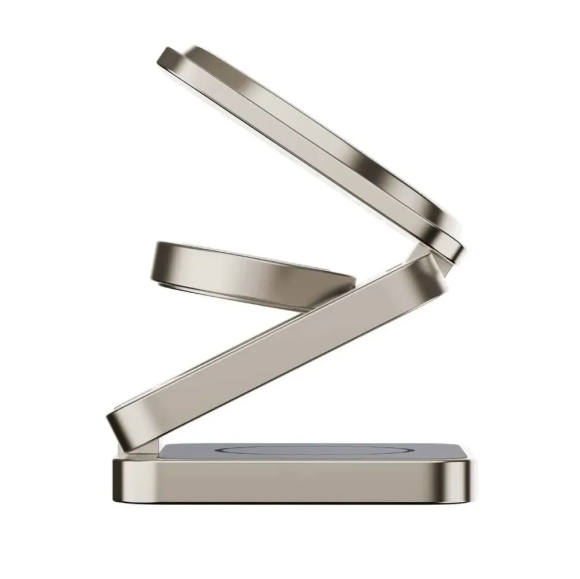 Momax Magnetic Qi2  UD31L 3 in 1 золотой