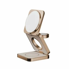 Momax Magnetic Qi2 UD31L 3 in 1 золотой Momax Magnetic Qi2 UD31L 3 in 1 золотой