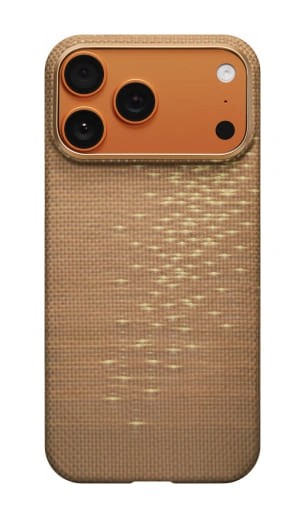 Чехол-накладка для iPhone 17 Pro Max PITAKA Ultra-Slim Case Golden Glint Чехол-накладка для iPhone 17 Pro Max PITAKA Ultra-Slim Case Golden Glint