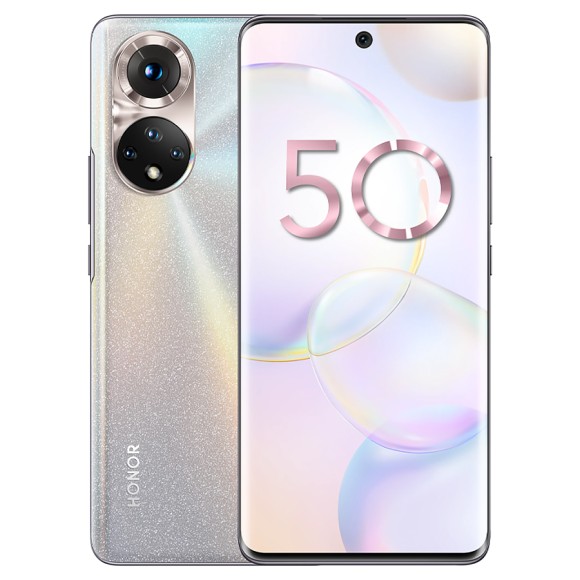 Смартфон Honor 50 8/256 ГБ RU (Мерцающий кристалл)