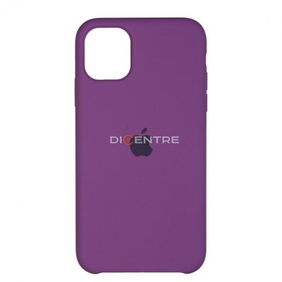 Чехол-накладка для iPhone 12/12 Pro Silicone Case фиолетовый