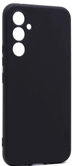 Чехол-накладка Samsung A54 Breaking силикон с микрофиброй черный
