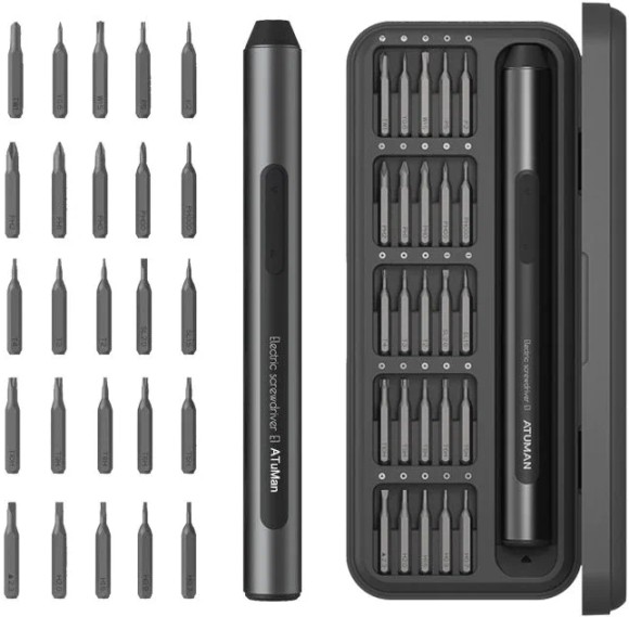 Электрическая отвертка DUKA Е1 Electric Precisoon Screwdriver Set
