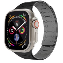 Ремешок для Apple Watch 49/45 мм Levelo Royalink черный