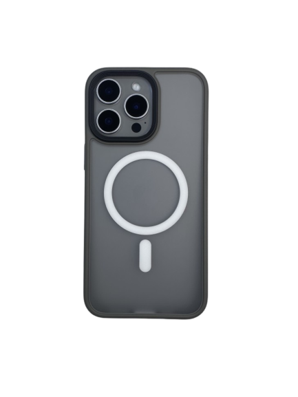 Чехол-накладка для iPhone 15 Pro Max Mosbros Mag Comfortable Gray