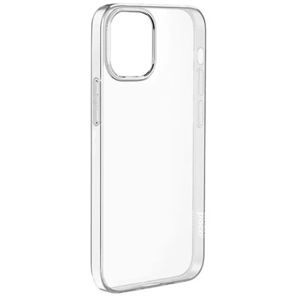 Чехол-накладка для iPhone 17 Hoco силикон прозрачный
