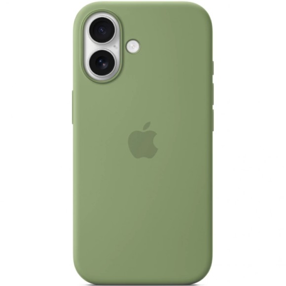 Чехол-накладка для iPhone 17 Silicone Case With Magsafe Light Moss