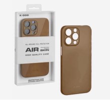 Чехол-накладка для iPhone 13 Pro K-DOO AIR skin коричневый