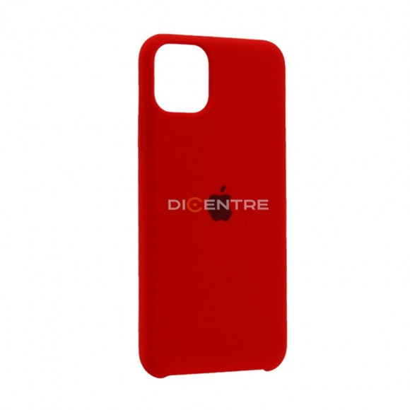 Чехол-накладка для iPhone 12/12 Pro Silicone Case красный