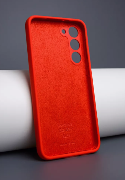 Чехол-накладка Samsung A54 Silicone Case красный Чехол-накладка Samsung A54 Silicone Case красный