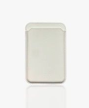Чехол бумажник K-DOO Leather Wallet Magsafe белый