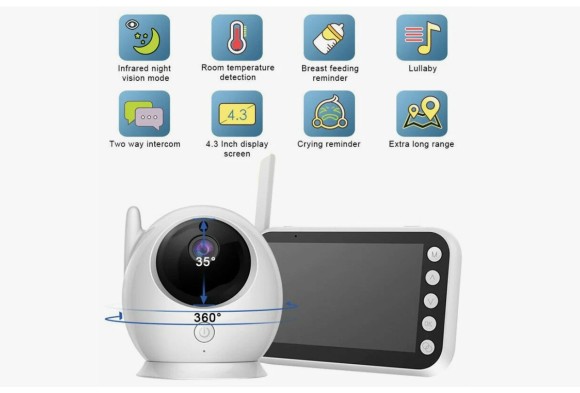 Видеоняня Baby Monitor ABM 100 Видеоняня Baby Monitor ABM 100