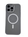 Чехол-накладка для iPhone 16 Pro Max Momax Play Magnetic Case Aluminum  Gray