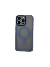 Чехол-накладка для iPhone 15 Pro Max Mosbros Mag Comfortable  Blue