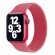 Ремешок для Apple Watch 42/44/45 мм M силикон плетеный малиновый