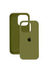Чехол-накладка для iPhone 14 Pro Max Silicone Case хаки