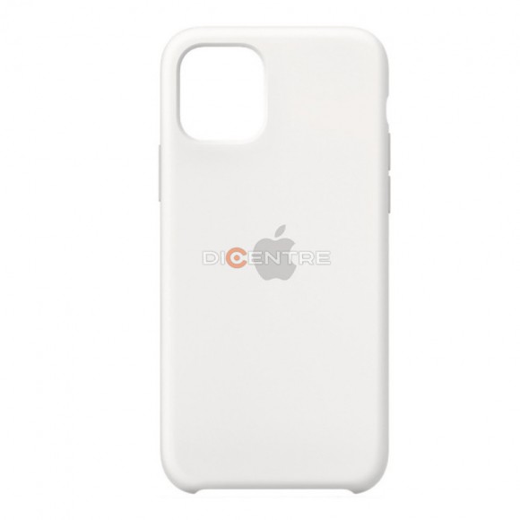 Чехол-накладка для iPhone 12/12 Pro Silicone Case белый