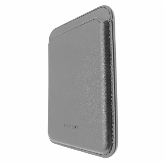 Чехол бумажник K-DOO Leather Wallet Magsafe серый