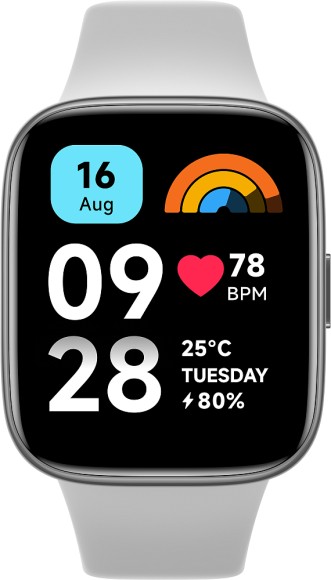 Умные часы Xiaomi Redmi Watch 3 Active (Серый)