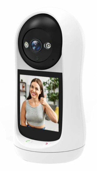 Умная Wi-Fi камера, видеоняня с двухсторонней видеосвязью