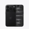 Apple iPhone 18 Pro — Black (чёрный), вид спереди и сзади