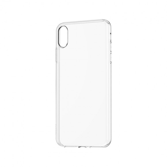 Чехол-накладка для iPhone X/XS Breaking силикон прозрачный