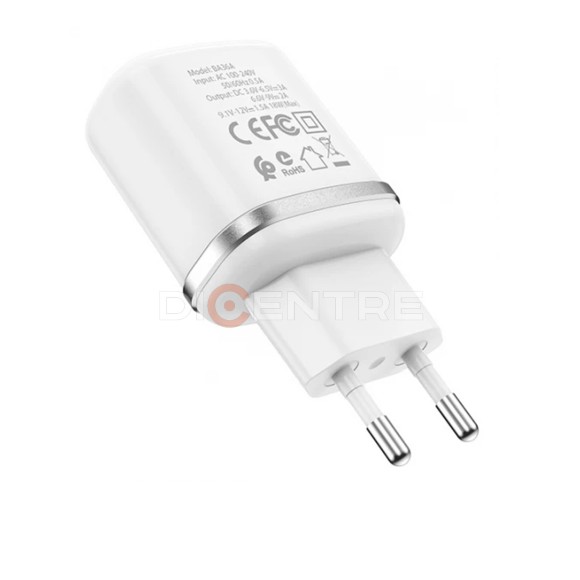 СЗУ Borofone USB 3.0A BA36A 18W белый