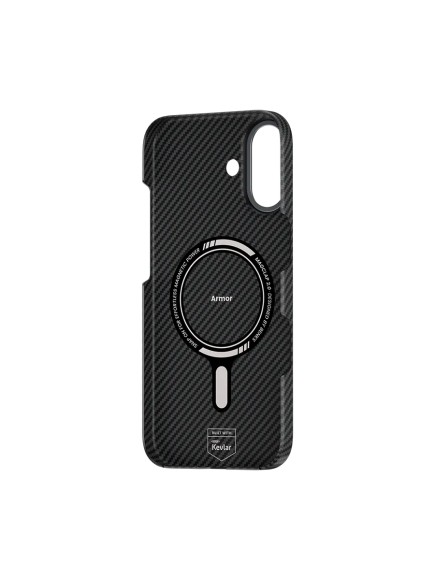 Чехол-накладка для iPhone 17 Benks Magnetic Kevlar 600D Black Чехол-накладка для iPhone 17 Benks Magnetic Kevlar 600D Black